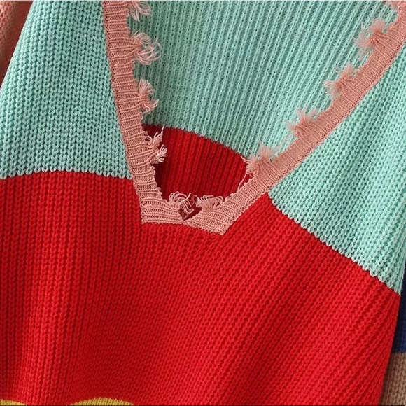 💕Sale💕Molly Rainbow sweater - Picture 7 of 15